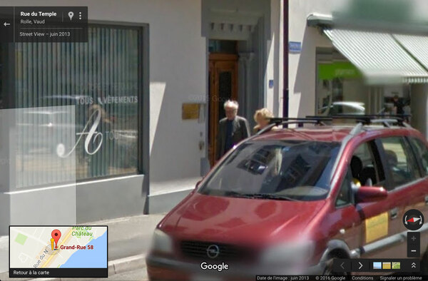 Jean-Luc Godard tourne sur Google Maps