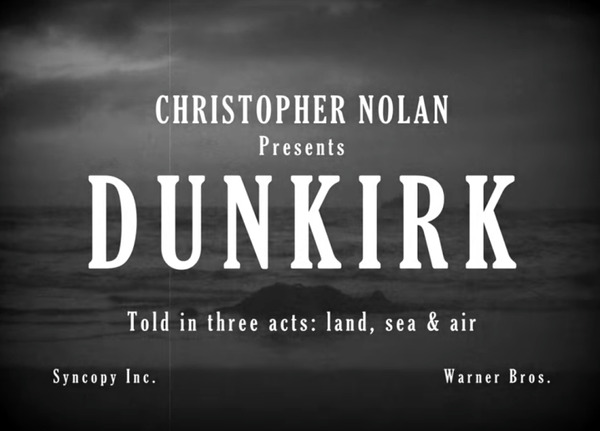 Dunkerque de Christopher Nolan remonté en film muet